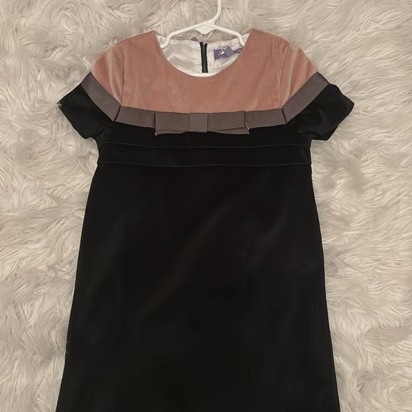 Luella couture girls velvet dress size 7 - Picture 2 of 3